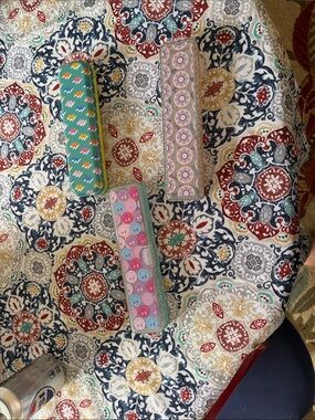 Artistic pencil cases qty 3